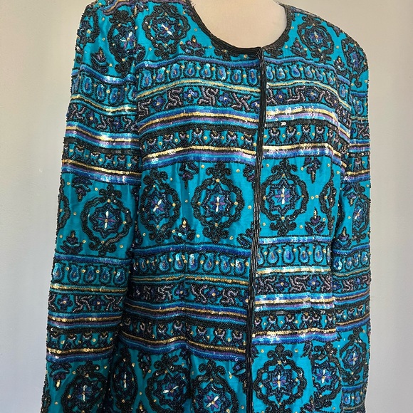 Niteline beaded vintage jacket - Picture 3 of 11